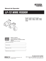Lincoln Electric LF-72 Manual de usuario