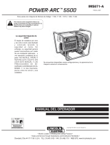 Lincoln Electric POWER-ARC  5500 Manual de usuario