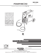 Lincoln Electric POWER MIG 256 Manual de usuario