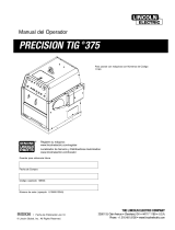 Lincoln Electric PRECISION TIG 375 Instrucciones de operación