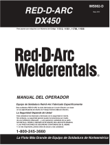 Red-D-Arc Welderentals DX450 Manual de usuario