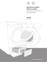 Gorenje D744BJ Manual de usuario