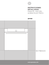 Gorenje BO798S53X El manual del propietario