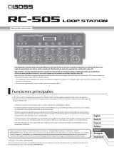 Boss RC-505 El manual del propietario