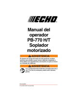 Echo PB-770T Manual de usuario