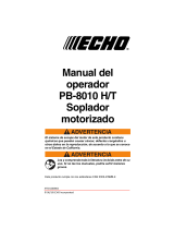 Echo PB-8010H Manual de usuario