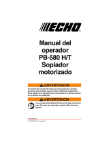 Echo PB-580T Manual de usuario