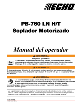 Echo PB-760LNT Manual de usuario