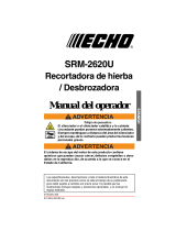 Echo SRM-2620U Manual de usuario