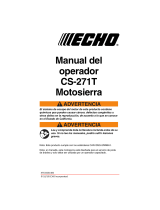 Echo CS-271T Manual de usuario