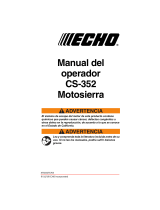Echo CS-352 Manual de usuario