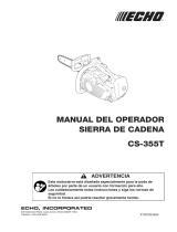 Echo CS-355T Manual de usuario