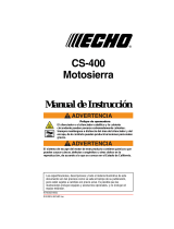 Echo CS-400 Manual de usuario