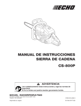 Echo CS-800P Manual de usuario