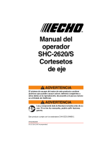 Echo SHC-2620 Manual de usuario
