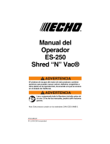 Echo ES-250 Manual de usuario