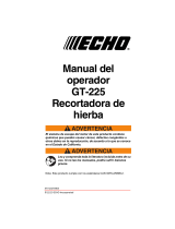 Echo GT-225 Manual de usuario