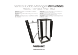 Intellinet Vertical Cable Manager Quick Instruction Guide