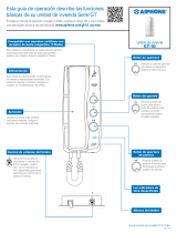 Aiphone GT-1D Instrucciones de operación
