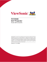 ViewSonic PX725HD Guía del usuario