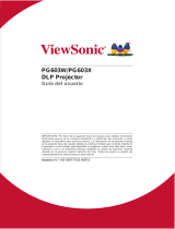 ViewSonic PG603X-S Guía del usuario