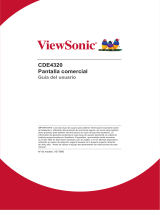ViewSonic CDE4320 Guía del usuario