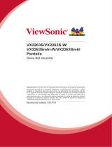 ViewSonic VX2263SMHL-W-S Guía del usuario