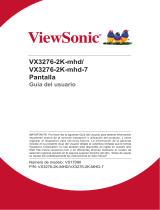 ViewSonic VX3276-2K-mhd Guía del usuario
