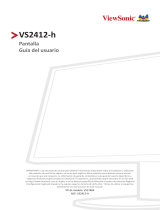 ViewSonic VS2412-h Guía del usuario