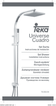 Teka UNIVERSE CUADRO SHOWER SYSTEM El manual del propietario