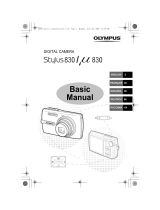 Olympus µ 830 Manual de usuario