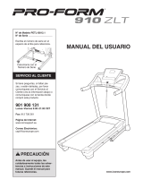 NordicTrack T 9.2 Treadmill El manual del propietario