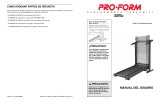 ProForm PETL3257 El manual del propietario