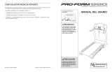 ProForm PETL8514 El manual del propietario