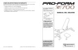 ProForm G700 El manual del propietario