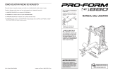 ProForm PFEVBE4805 El manual del propietario