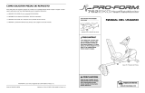 ProForm PFEVEX6183 El manual del propietario