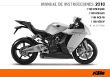KTM 1190 RC8 JP 2010 El manual del propietario