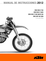 KTM 350 EXC-F Six Days EU 2012 El manual del propietario