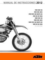 KTM 500 EXC 2012 El manual del propietario