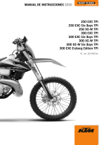 KTM 300 XC-W Six Days TPI US 2020 El manual del propietario