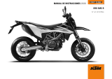 KTM 690 SMC R US 2020 El manual del propietario
