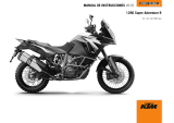 KTM 1290 Super Adventure R 2019 El manual del propietario