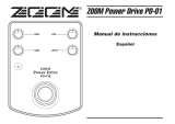 Zoom PD-01 Instrucciones de operación