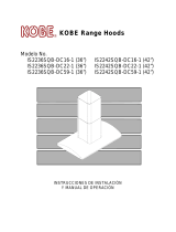 Kobe IS2236SQB-DC16-1 Guía de instalación