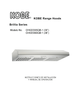 Kobe CHX20 SQB-1 Guía de instalación