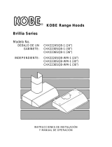 Kobe CHX22 SQB-1 Guía de instalación