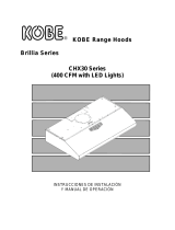 Kobe CHX30 (290CFM) Guía de instalación