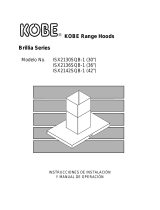 Kobe ISX21 SQB-1 Guía de instalación