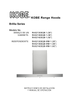 Kobe RAX21 SQB-1 (serial w/ BL0010) Guía de instalación